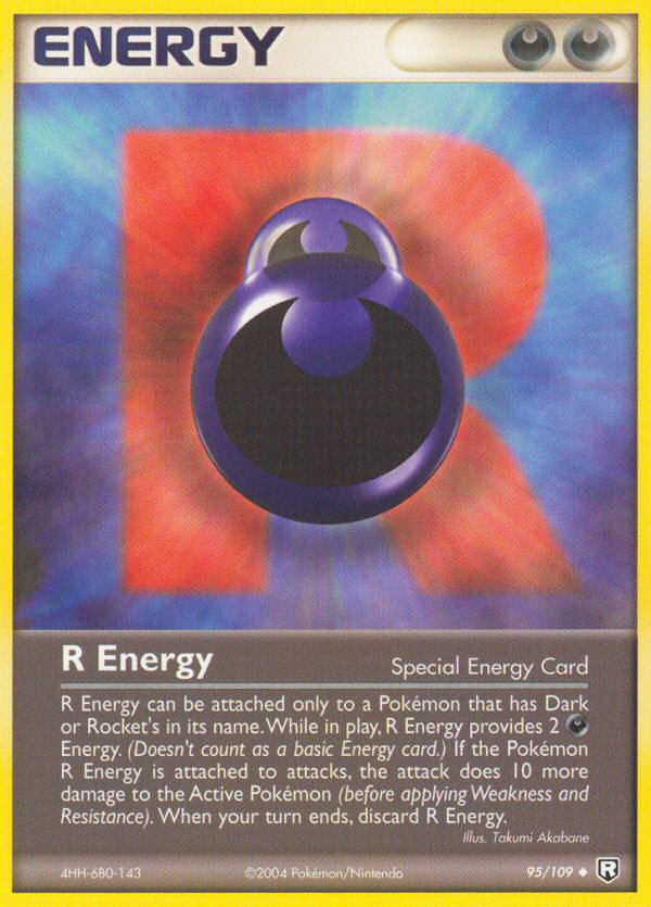 R Energy (95/109) [EX: Team Rocket Returns] | Total Play