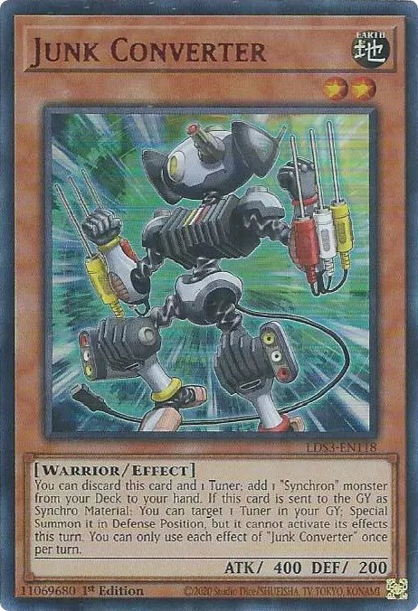 Junk Converter (Red) [LDS3-EN118] Ultra Rare | Total Play