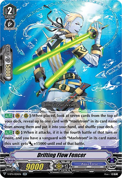 Drifting Flow Fencer (V-BT11/024EN) [Storm of the Blue Cavalry] | Total Play