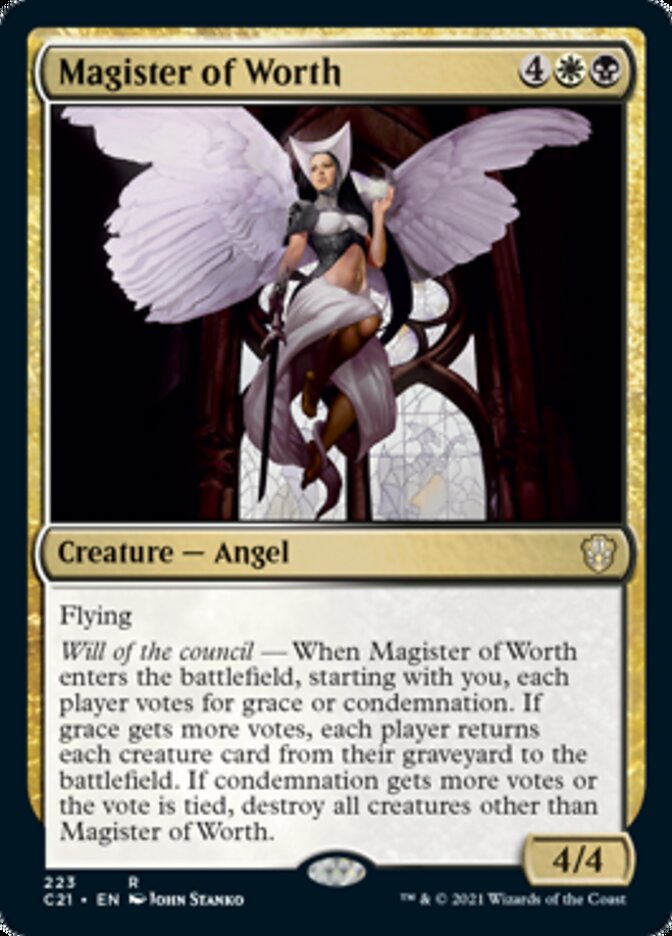 Magister of Worth [Commander 2021] | Total Play
