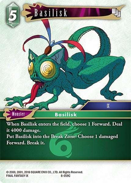 Basilisk [Opus VIII] | Total Play