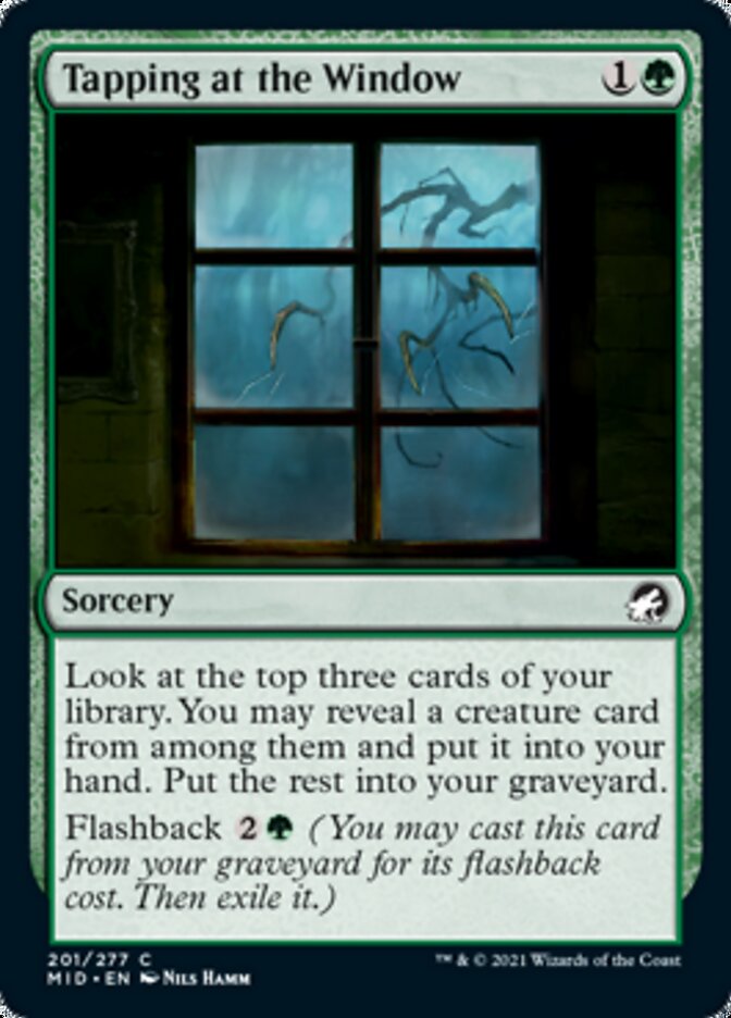 Tapping at the Window [Innistrad: Midnight Hunt] | Total Play