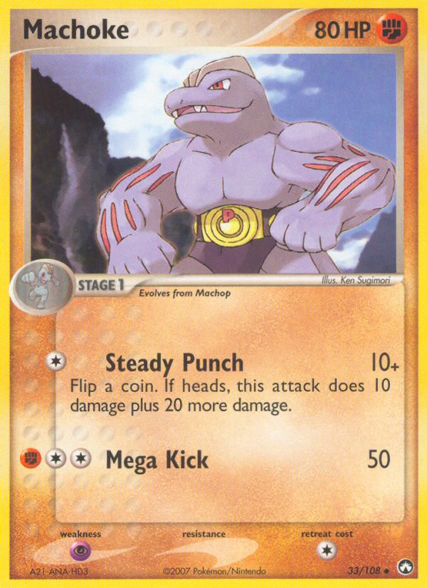 Machoke (33/108) [EX: Power Keepers] | Total Play