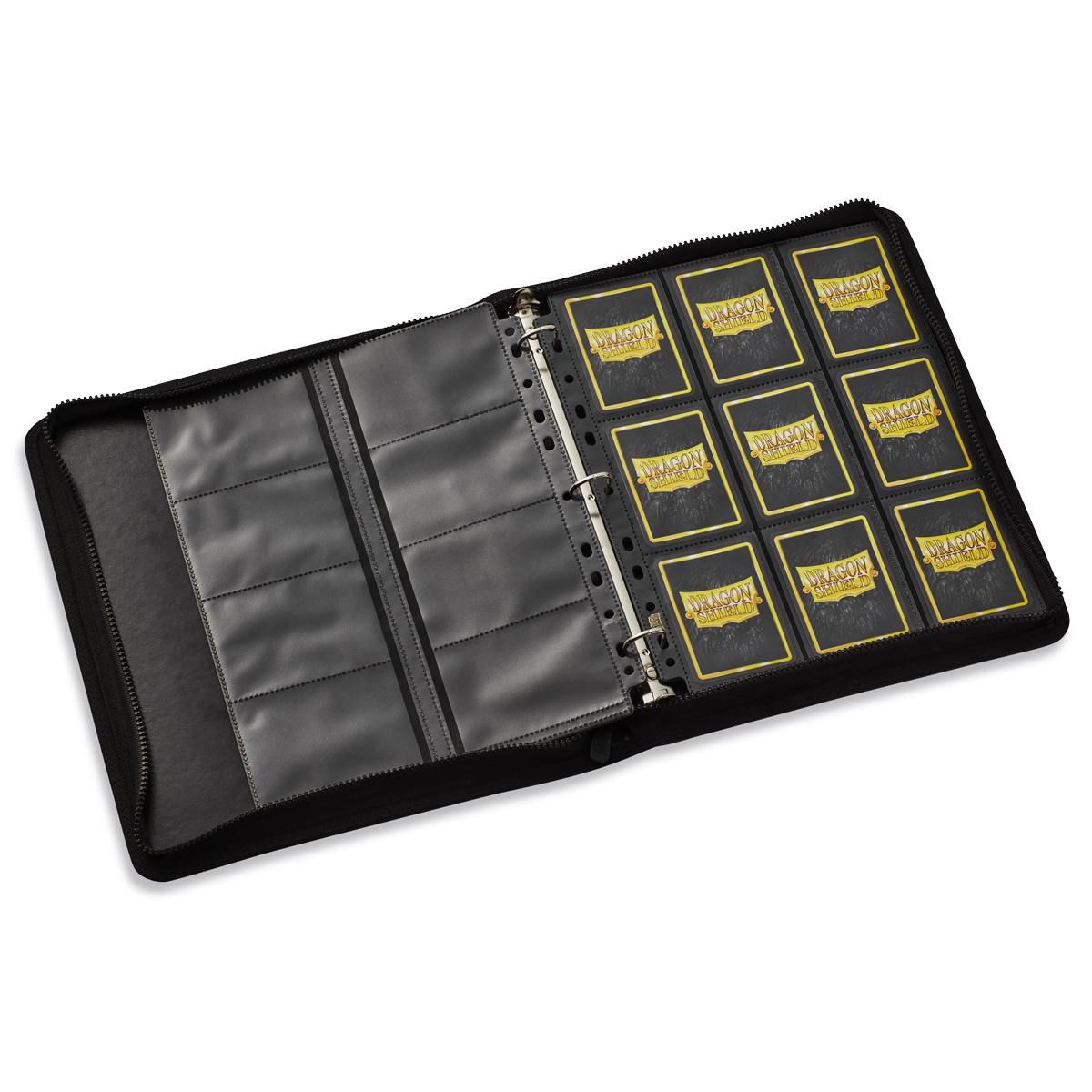 Dragon Shield: Card Codex Zipster Binder - Black (360 Slots) | Total Play