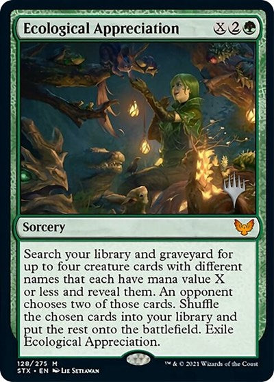 Ecological Appreciation (Promo Pack) [Strixhaven: School of Mages Promos] | Total Play