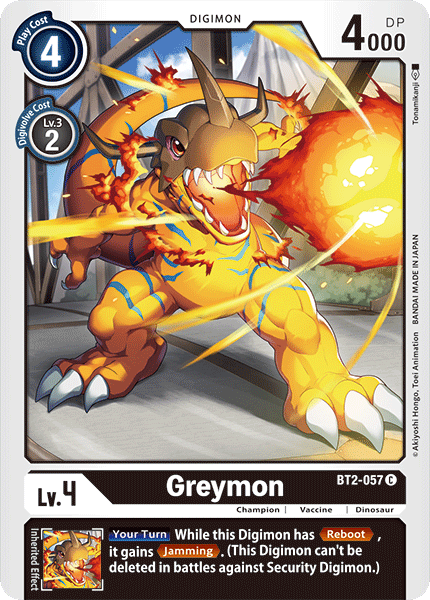 Greymon [BT2-057] [Release Special Booster Ver.1.0] | Total Play