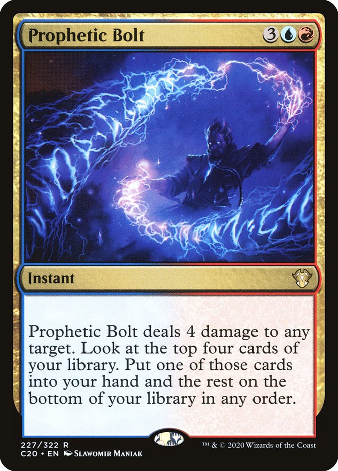 Prophetic Bolt [Commander 2020] | Total Play