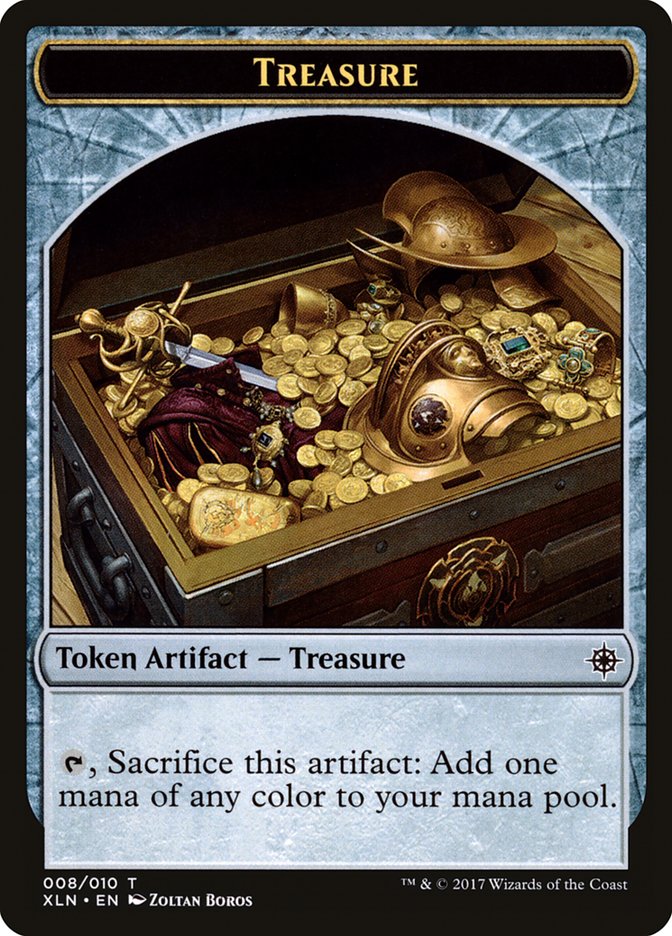 Treasure Token (008/010) [Ixalan Tokens] | Total Play