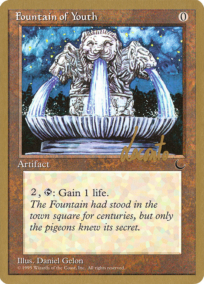 Fountain of Youth (Michael Loconto) [Pro Tour Collector Set] | Total Play