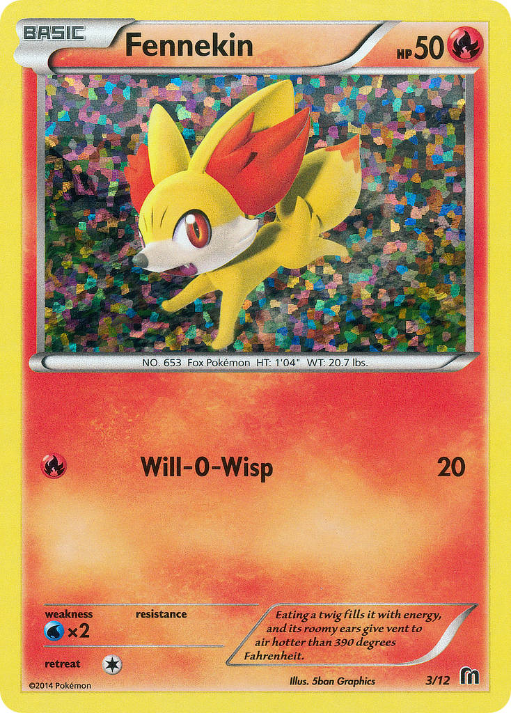 Fennekin (3/12) [McDonald's Promos: 2014 Collection] | Total Play