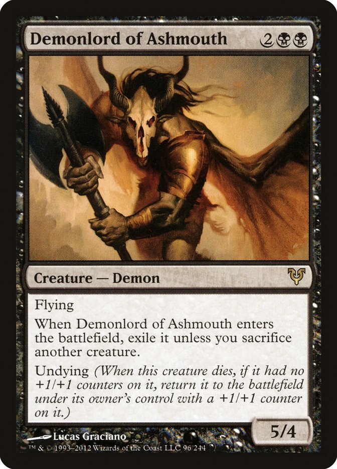 Demonlord of Ashmouth [Avacyn Restored] | Total Play