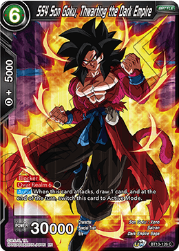 SS4 Son Goku, Thwarting the Dark Empire (Common) (BT13-126) [Supreme Rivalry] | Total Play