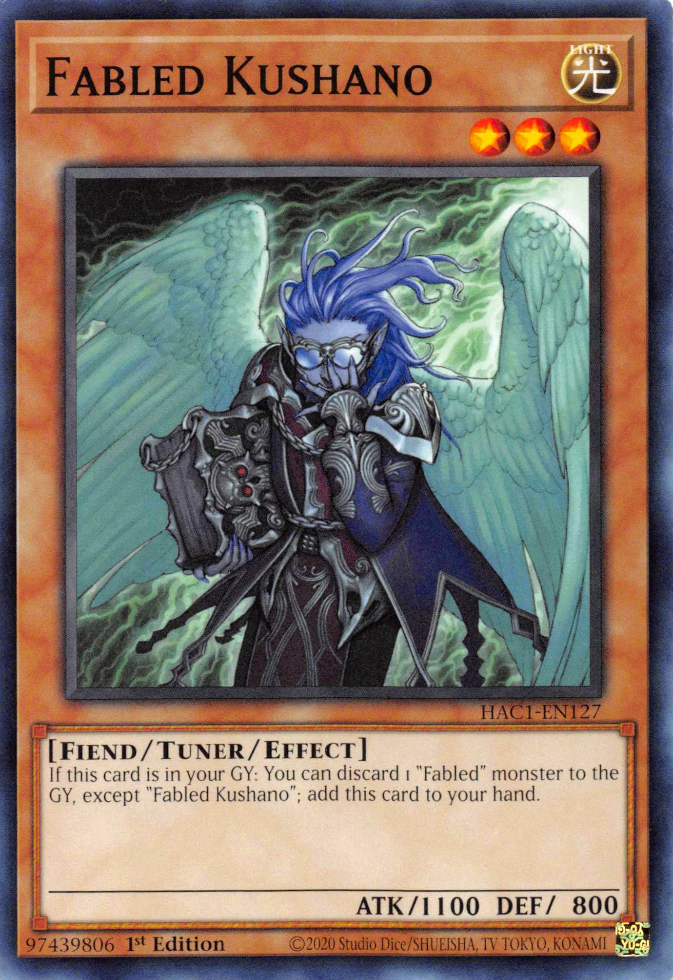 Fabled Kushano [HAC1-EN127] Common | Total Play