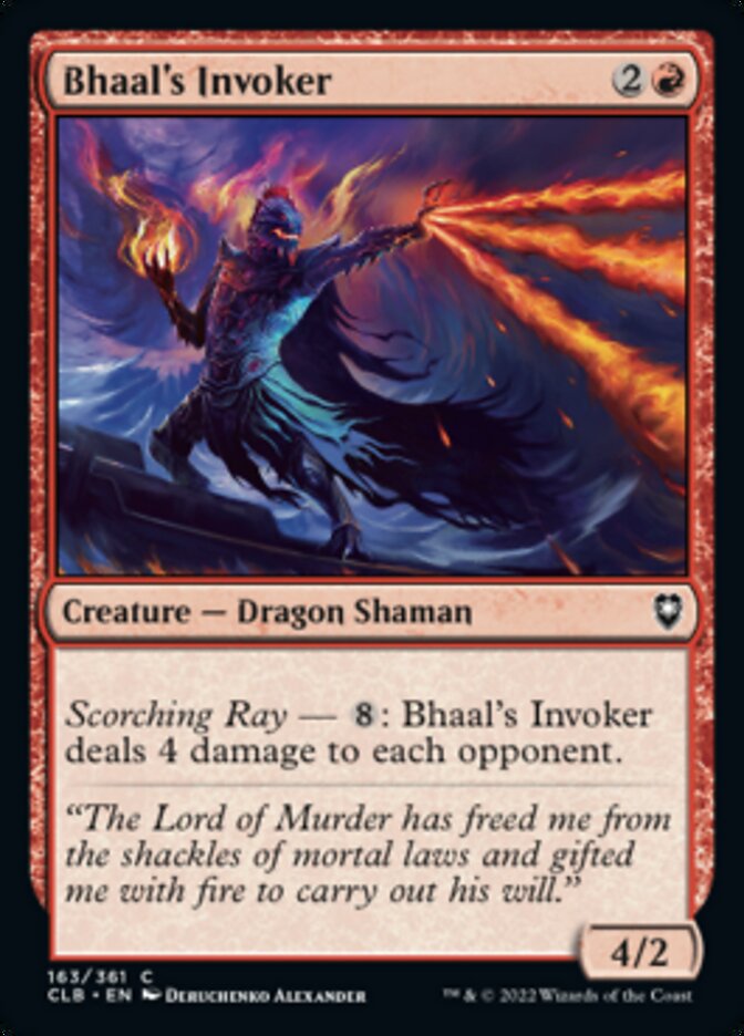 Bhaal's Invoker [Commander Legends: Battle for Baldur's Gate] | Total Play