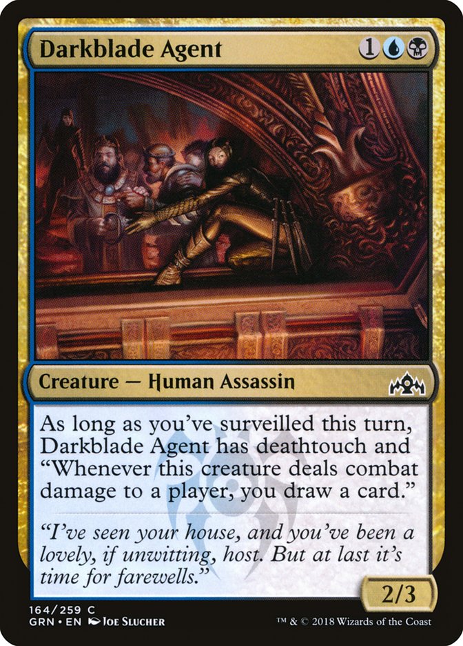 Darkblade Agent [Guilds of Ravnica] | Total Play