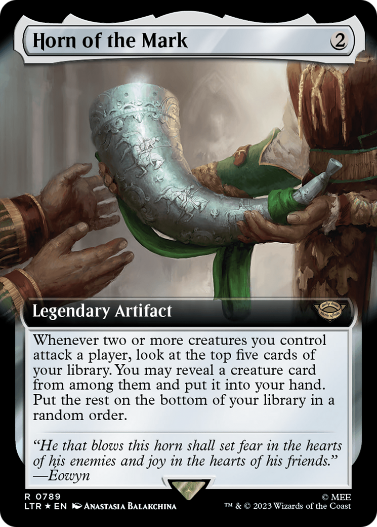 Horn of the Mark (Extended Art) (Surge Foil) [The Lord of the Rings: Tales of Middle-Earth] | Total Play
