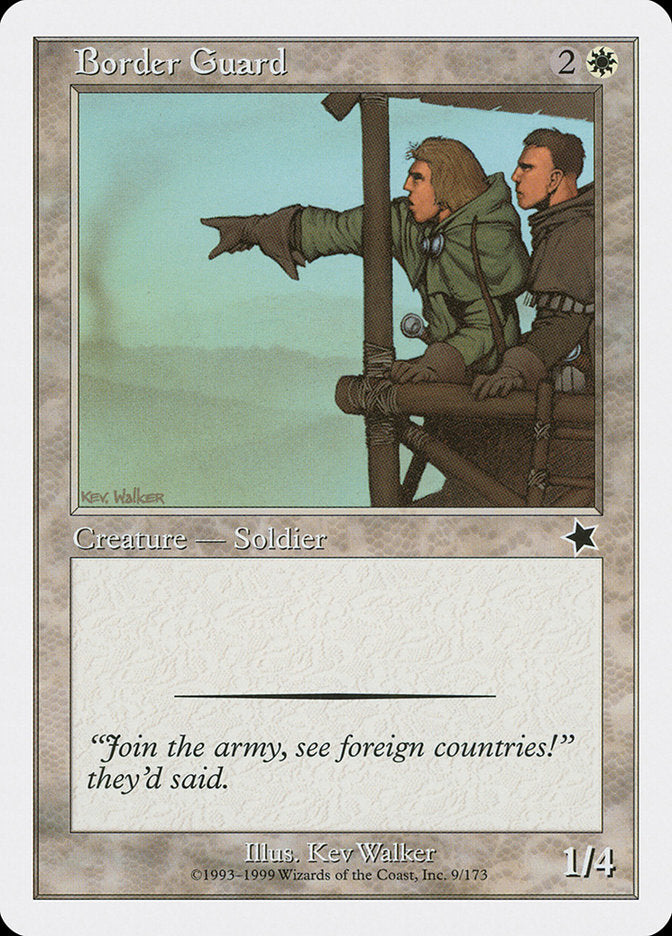 Border Guard [Starter 1999] | Total Play