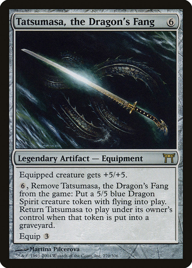Tatsumasa, the Dragon's Fang [Champions of Kamigawa] | Total Play