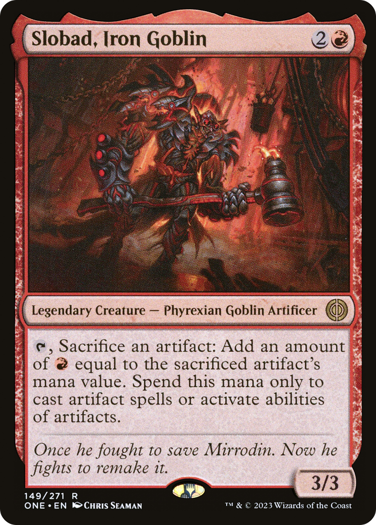 Slobad, Iron Goblin [Phyrexia: All Will Be One] | Total Play