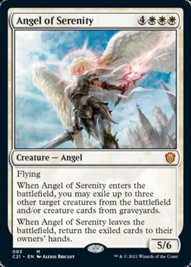 Angel of Serenity [Commander 2021] | Total Play