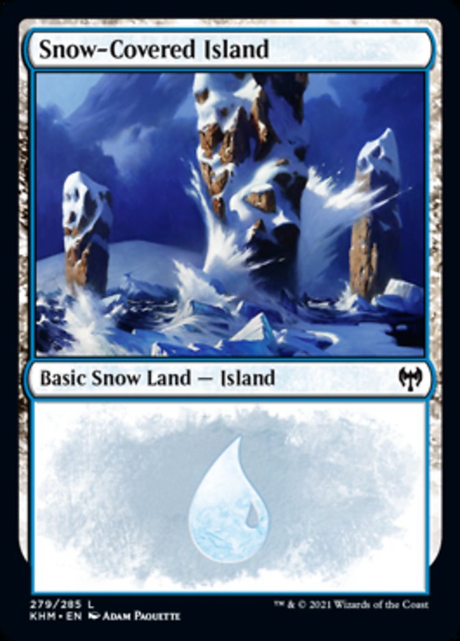 Snow-Covered Island (279) [Kaldheim] | Total Play