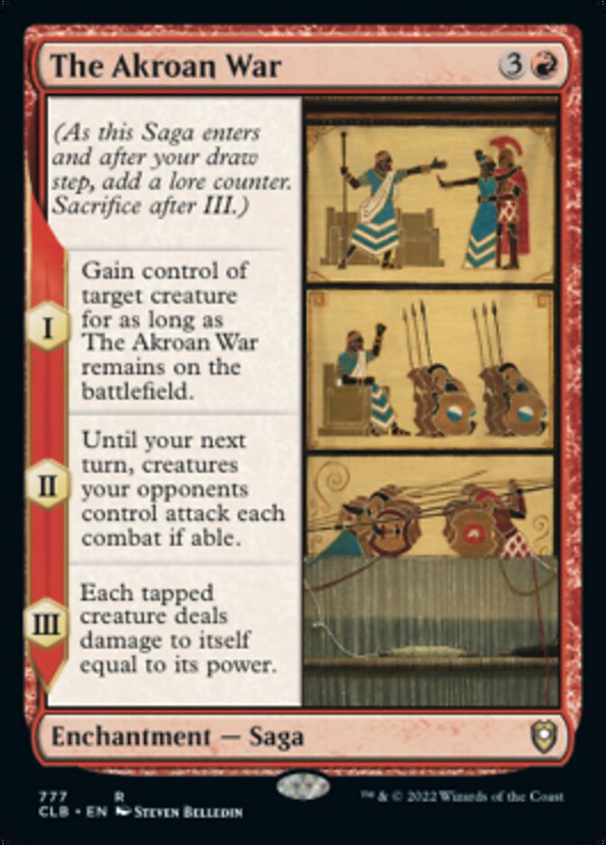 The Akroan War [Commander Legends: Battle for Baldur's Gate] | Total Play