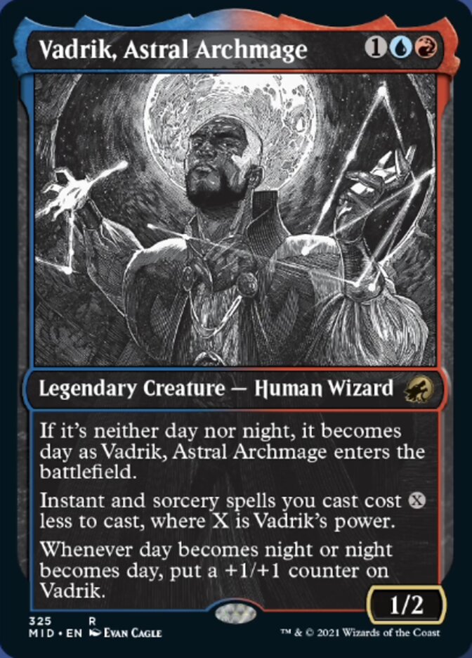 Vadrik, Astral Archmage (Showcase Eternal Night) [Innistrad: Midnight Hunt] | Total Play