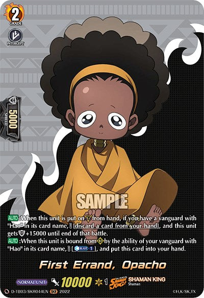 First Errand, Opacho (D-TB03/SKR044EN) [Shaman King] | Total Play