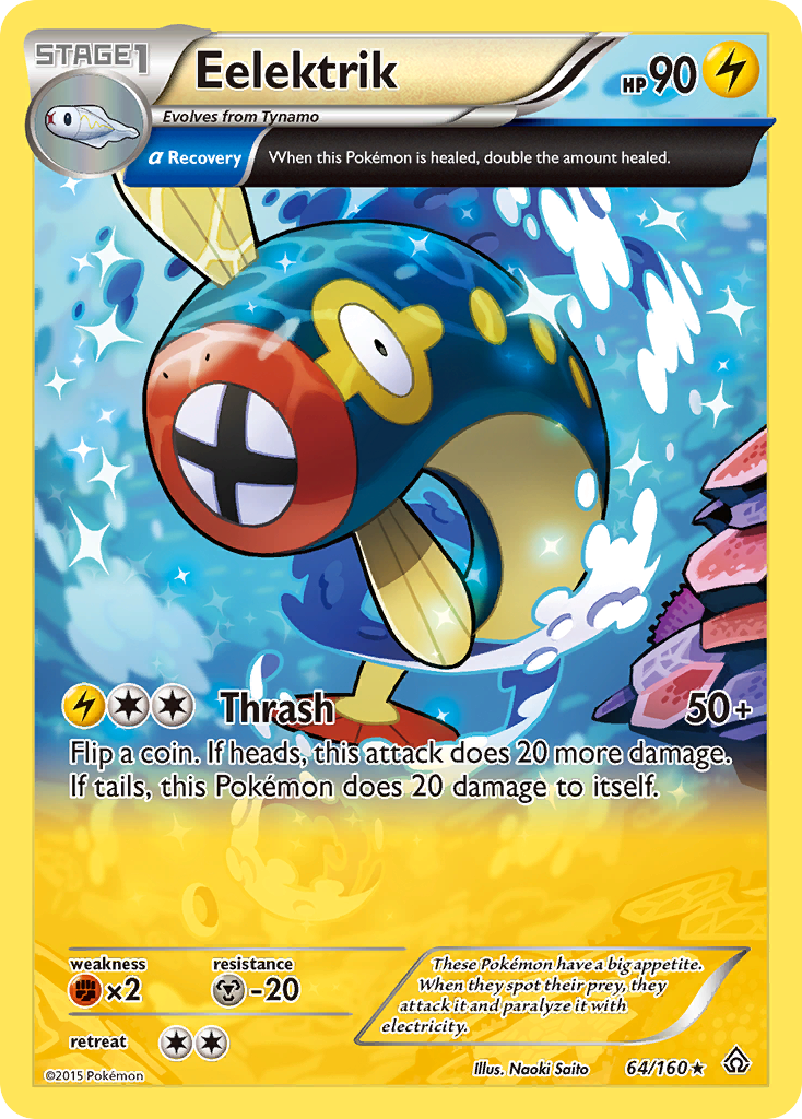 Eelektrik (64/160) [XY: Primal Clash] | Total Play