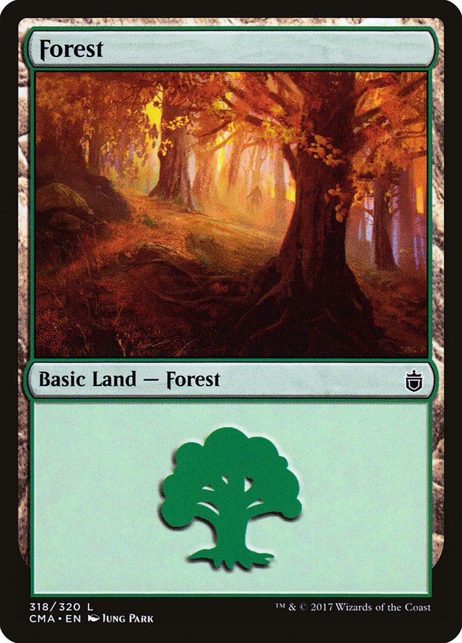 Forest (318) [Commander Anthology] | Total Play