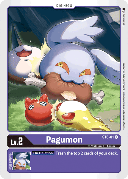 Pagumon [ST6-01] [Starter Deck: Venomous Violet] | Total Play