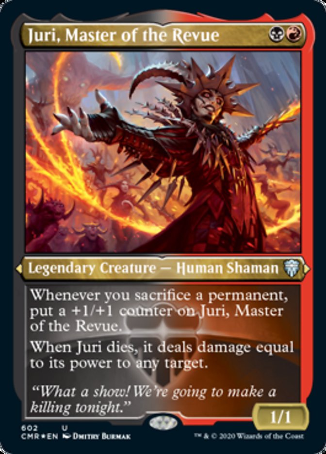 Juri, Master of the Revue (Etched) [Commander Legends] | Total Play