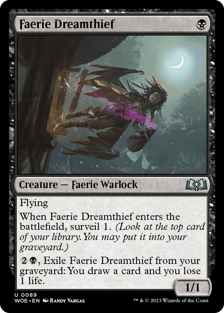 Faerie Dreamthief [Wilds of Eldraine] | Total Play