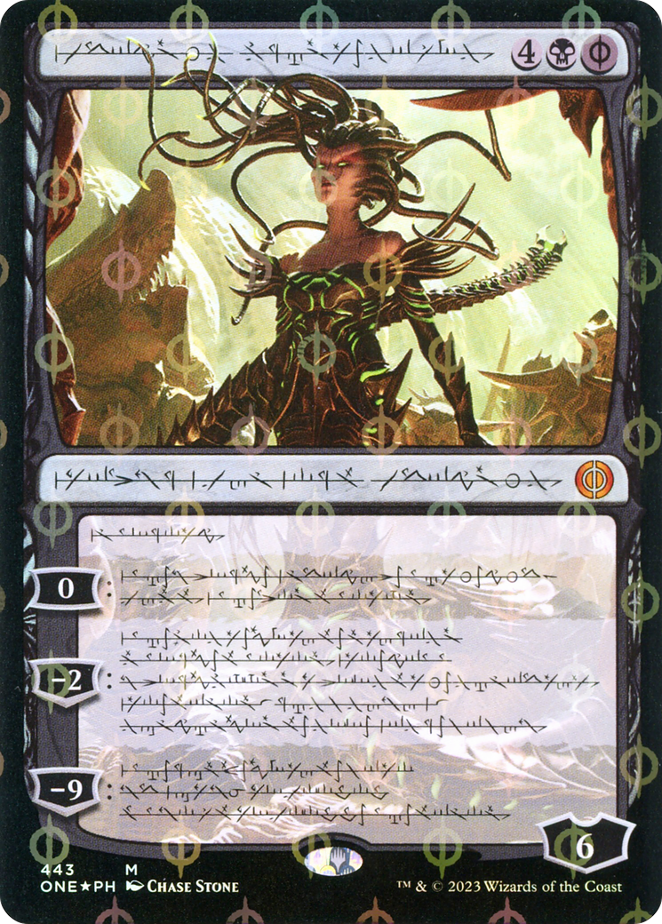 Vraska, Betrayal's Sting (Phyrexian Step-and-Compleat Foil) [Phyrexia: All Will Be One] | Total Play