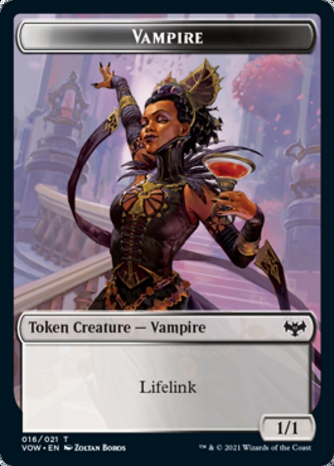 Vampire Token (016) [Innistrad: Crimson Vow Tokens] | Total Play