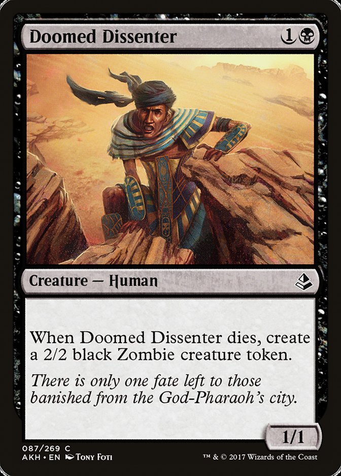 Doomed Dissenter [Amonkhet] | Total Play