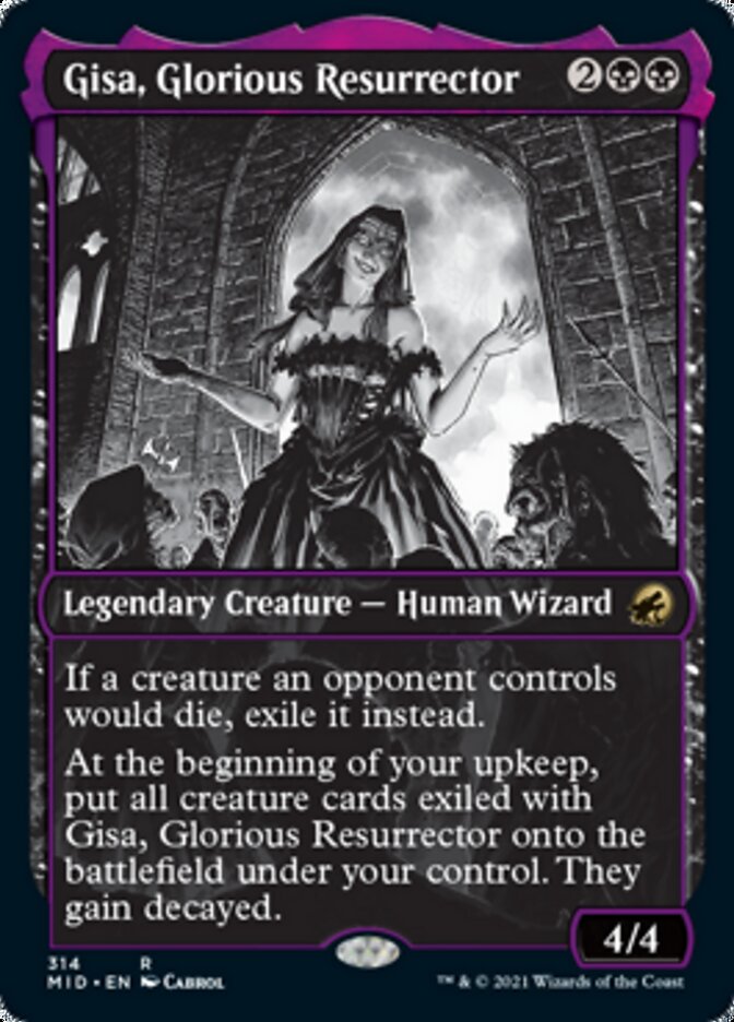 Gisa, Glorious Resurrector (Showcase Eternal Night) [Innistrad: Midnight Hunt] | Total Play