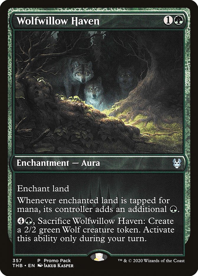 Wolfwillow Haven (Promo Pack) [Theros Beyond Death Promos] | Total Play