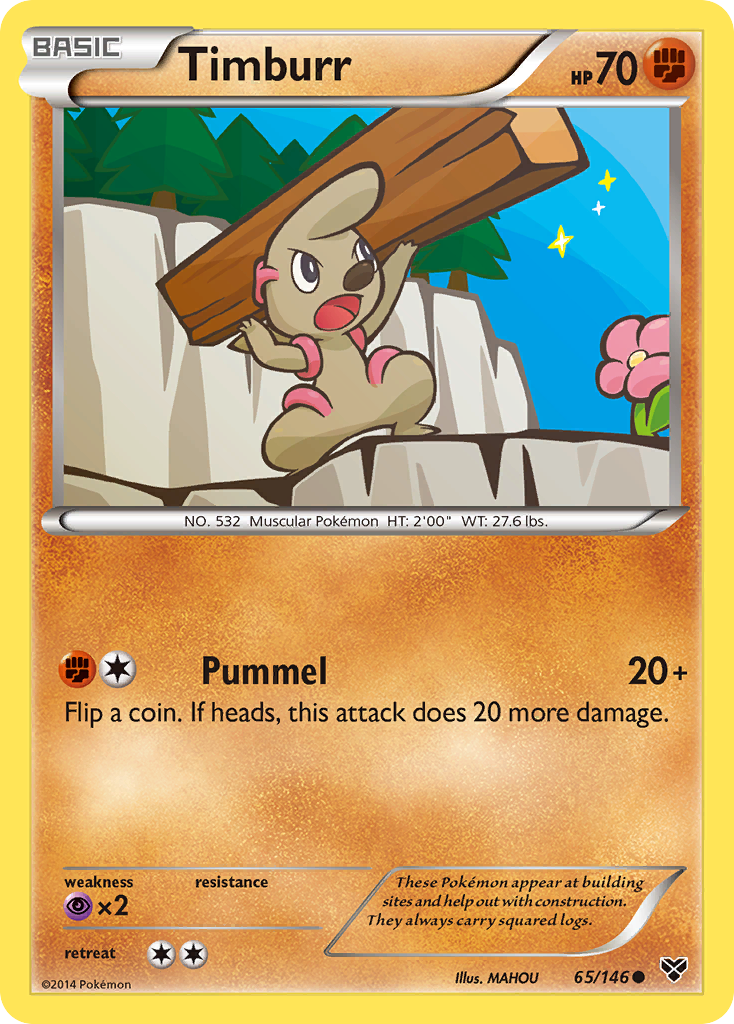 Timburr (65/146) [XY: Base Set] | Total Play