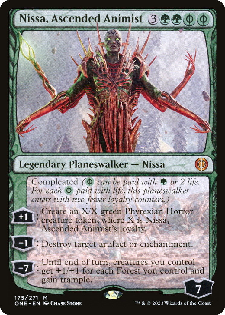 Nissa, Ascended Animist [Phyrexia: All Will Be One] | Total Play