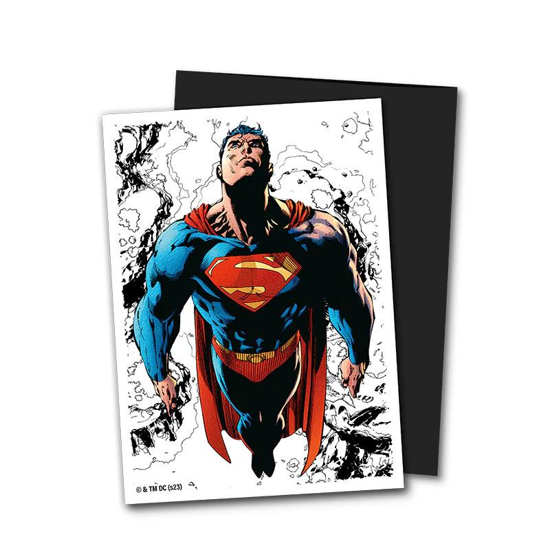 Dragon Shield: Standard 100ct Art Sleeves - Superman Core Full Art (Dual Matte) | Total Play