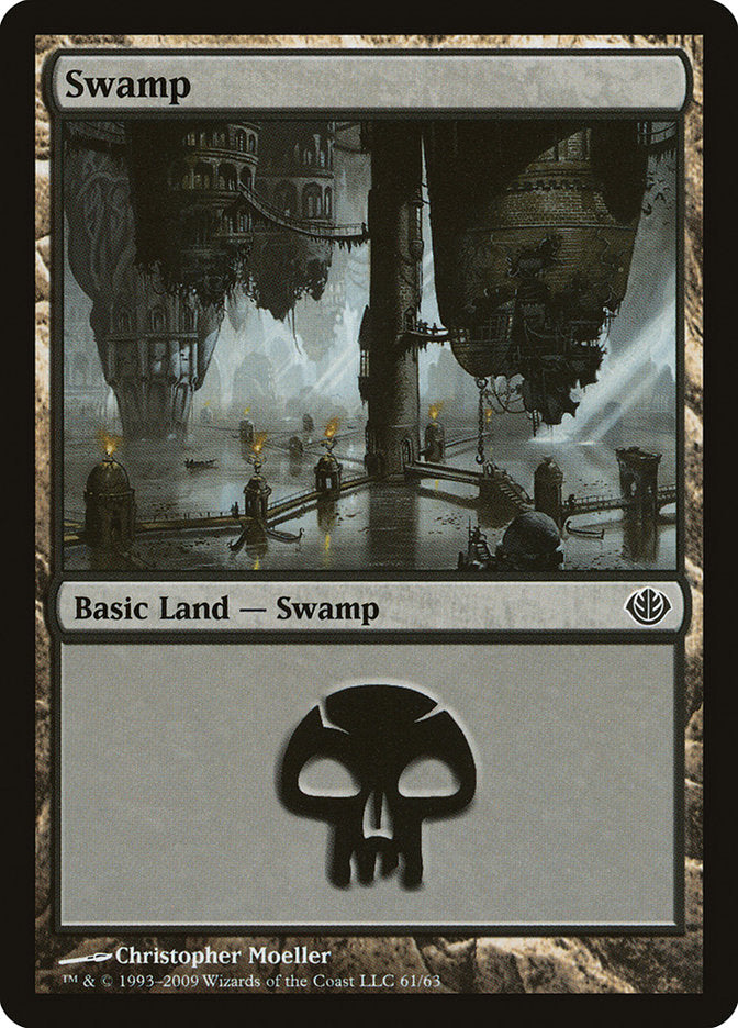 Swamp (61) [Duel Decks: Garruk vs. Liliana] | Total Play