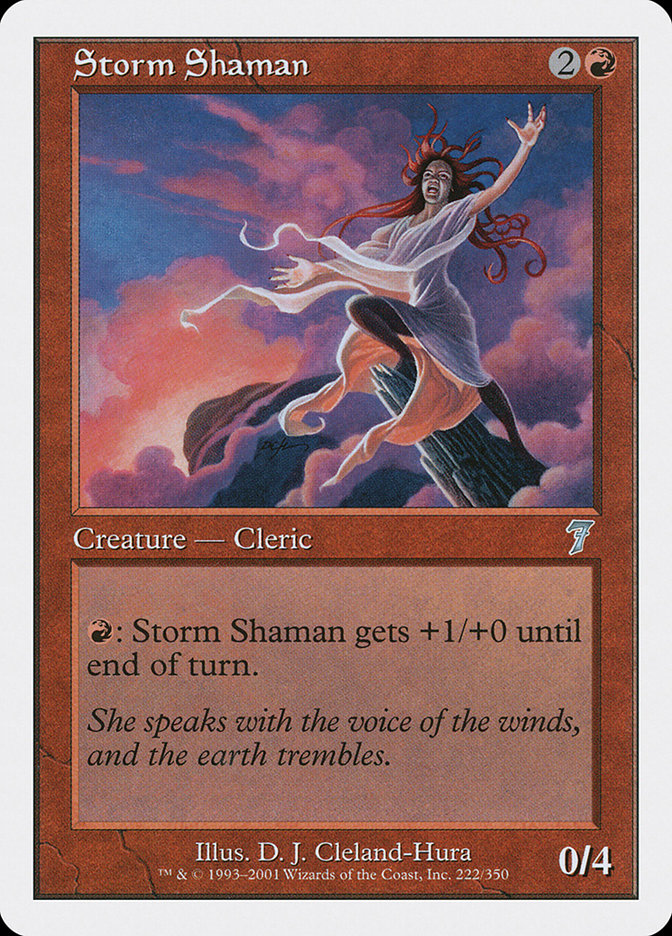 Storm Shaman [Seventh Edition] | Total Play