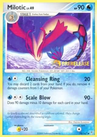 Milotic (70/147) (Prerelease Promo) [Nintendo: Black Star Promos] | Total Play