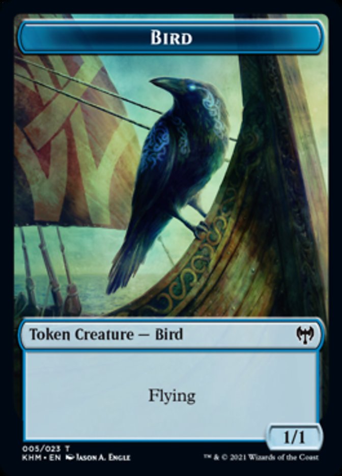 Bird Token [Kaldheim Tokens] | Total Play