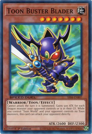 Toon Buster Blader [SS04-ENB07] Common | Total Play