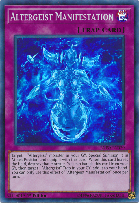 Altergeist Manifestation [EXFO-EN070] Super Rare | Total Play