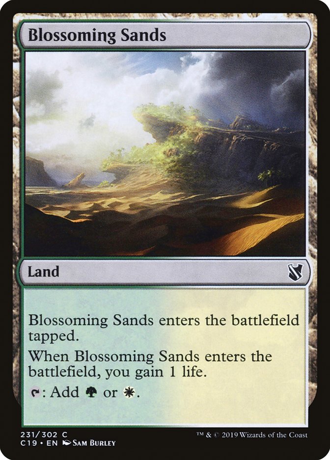 Blossoming Sands [Commander 2019] | Total Play