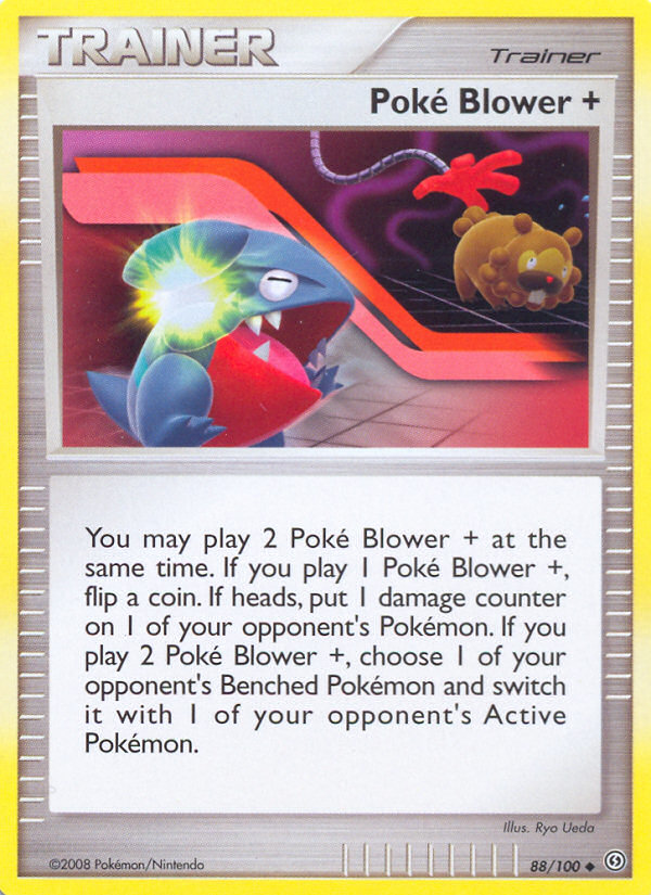 Poke Blower + (88/100) [Diamond & Pearl: Stormfront] | Total Play