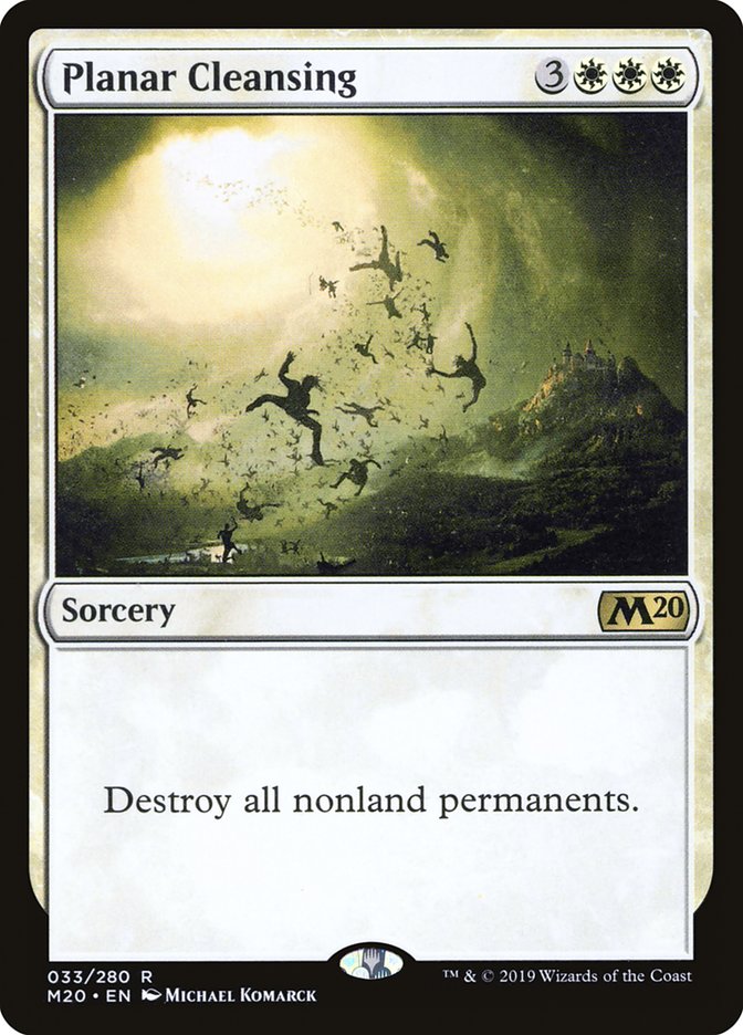 Planar Cleansing [Core Set 2020] | Total Play